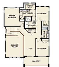 View of floor plan / room layout
