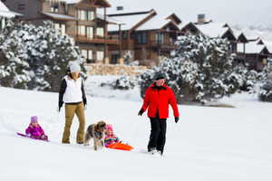 View of home's community with a deck
