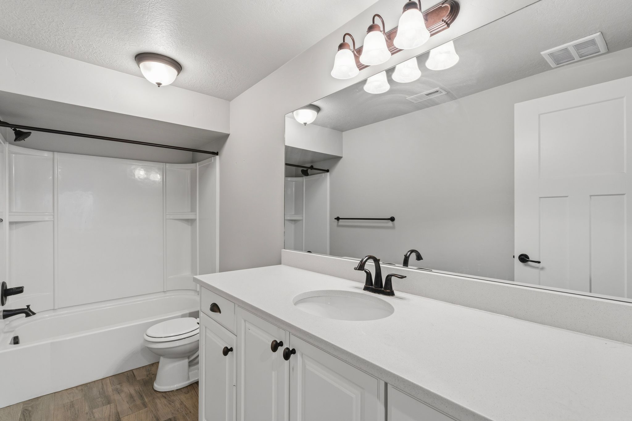 Bathroom off the Bedroom or second family room