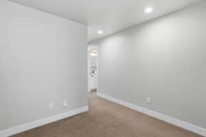 Upstairs open landing area