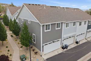 This end unit is the Dark Grey colored one