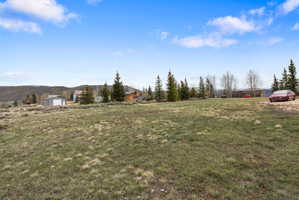 View of yard featuring a rural view