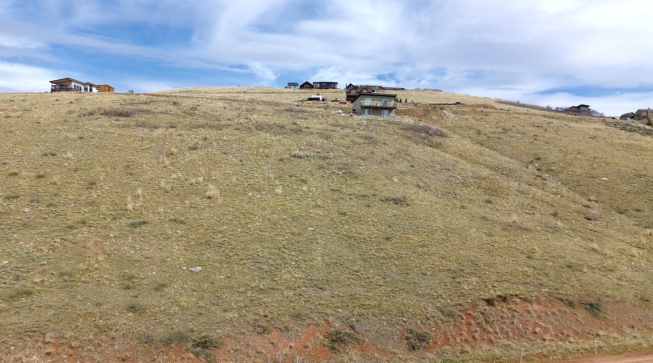 View of yard featuring a view of countryside