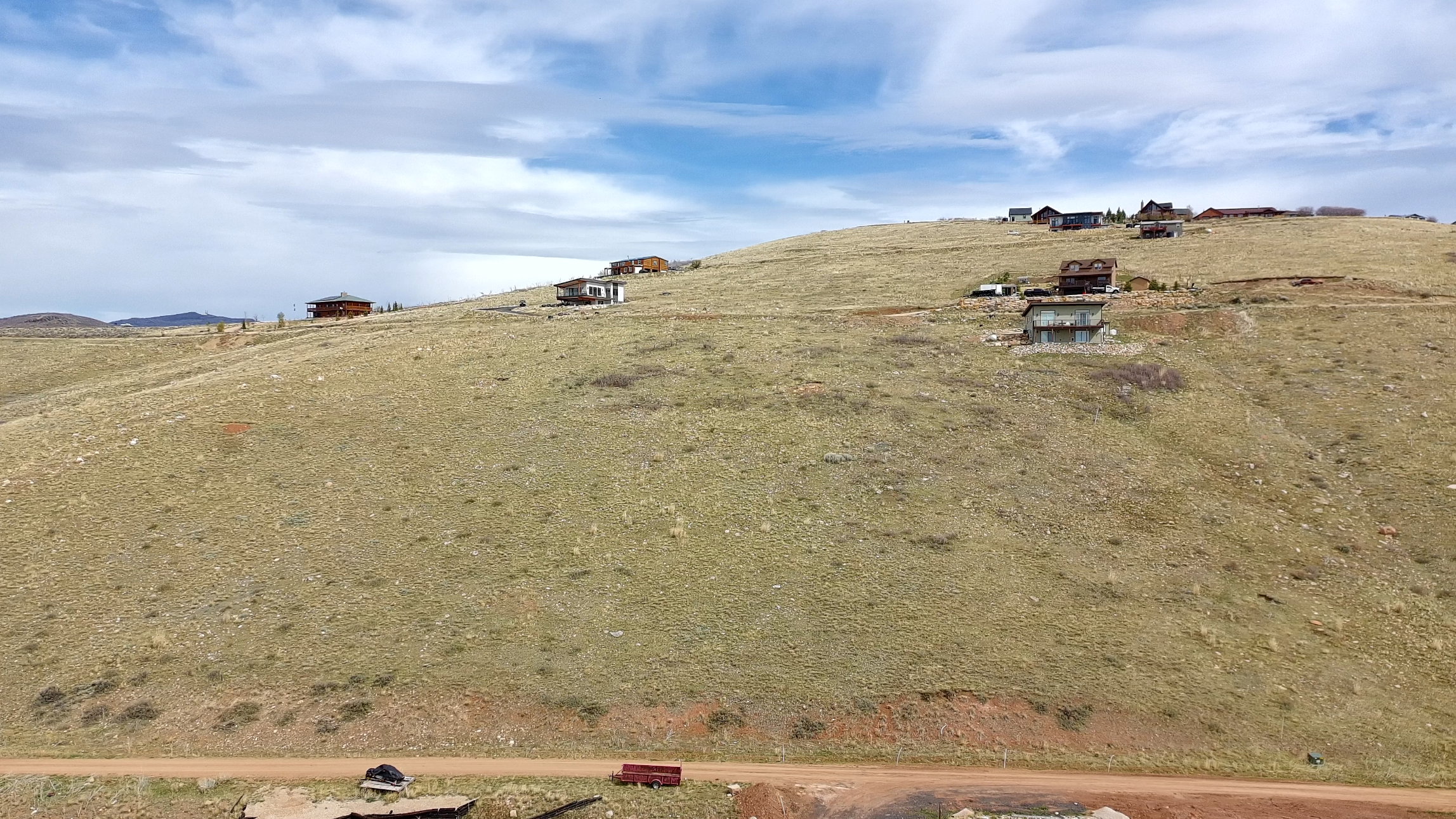 View of yard featuring a rural view
