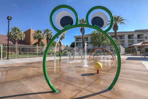 Splash Pad at The Clubhouse Pool and Amenities