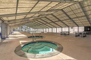 View of the indoor pool View of indoor community pool at The Clubhouse Pool and Amenities