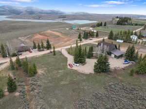 View of rural area with a mountain backdrop