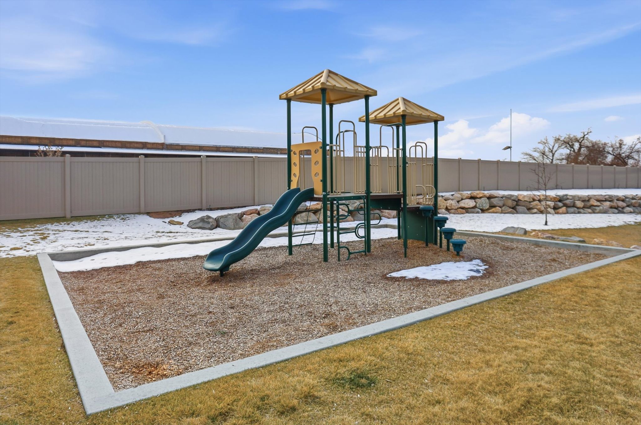 View of communal playground