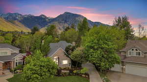 View of mountain backdrop