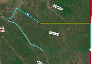 Map / location featuring property parcel outlined