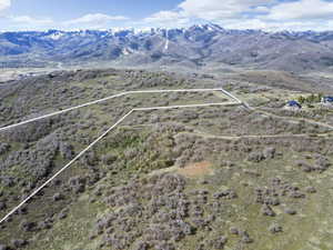 View of mountain background