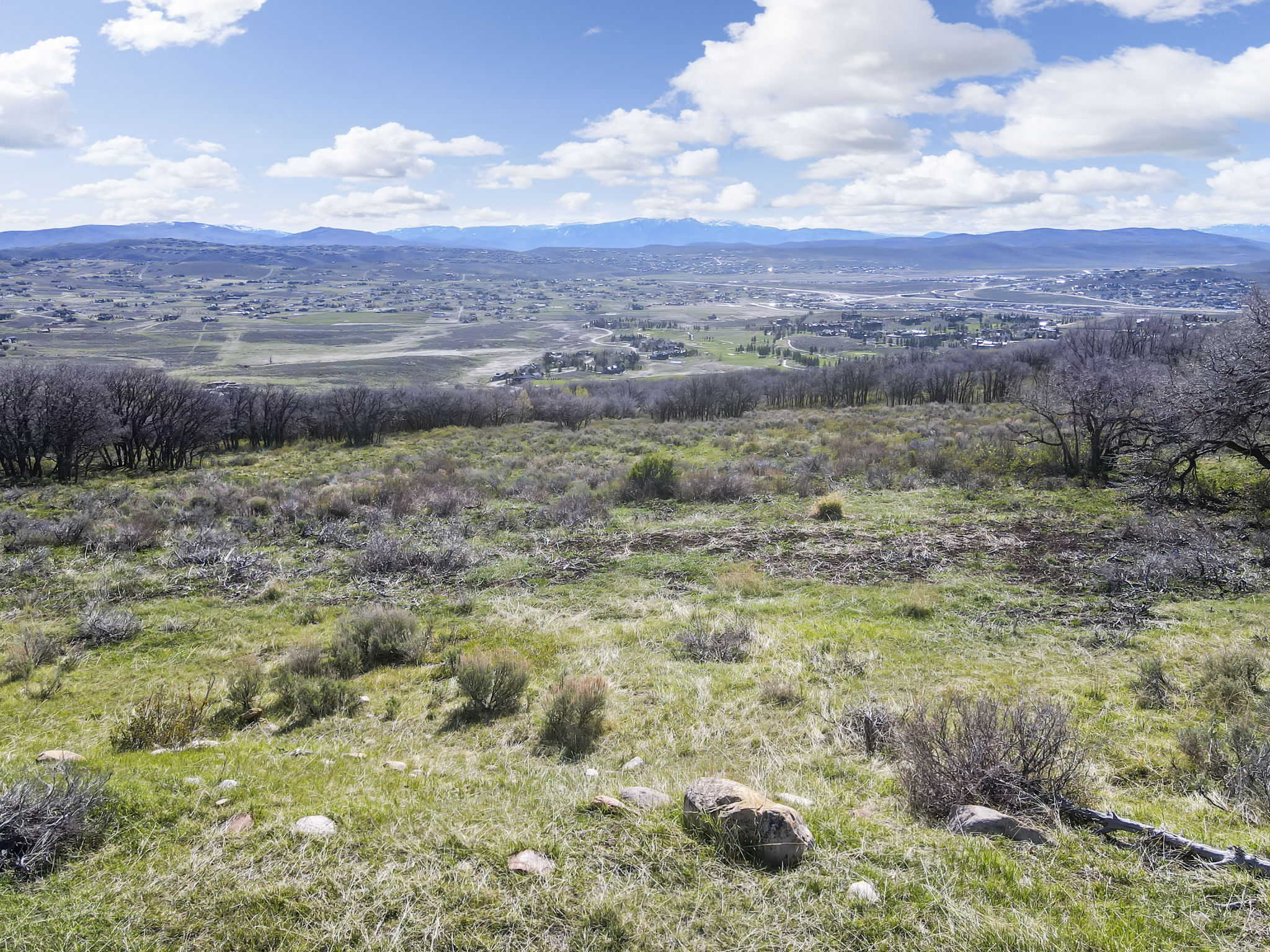 View of mountain backdrop