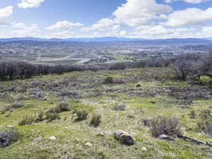 View of mountain backdrop