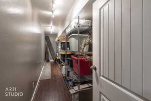 View of storage area