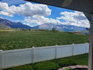 View of mountain backdrop