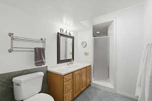 lower level bathroom