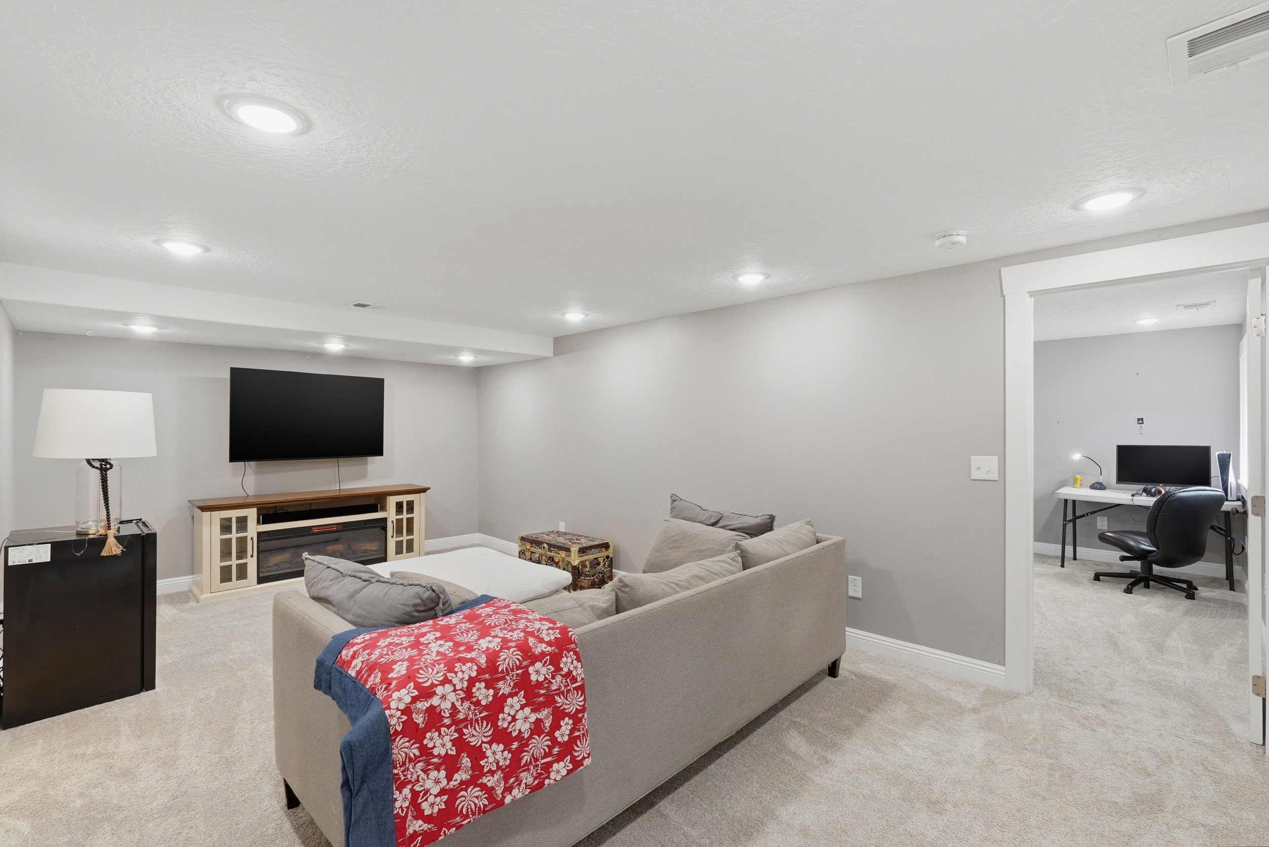 ADU lower level family room