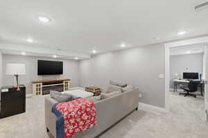 ADU lower level family room