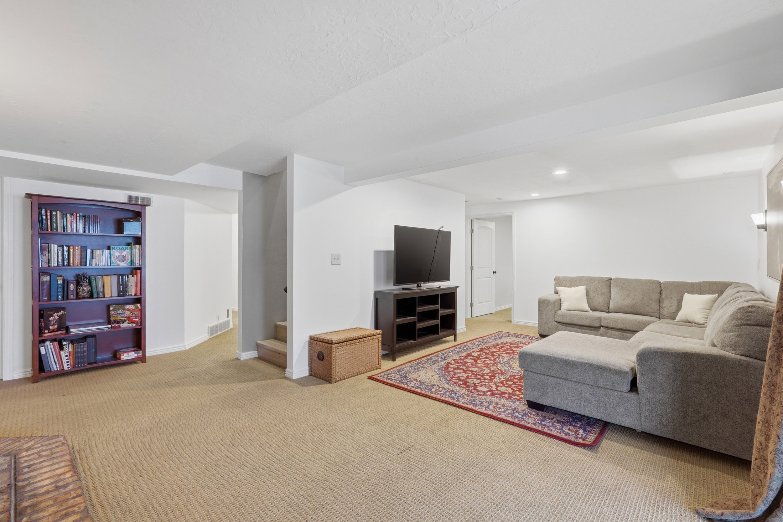 Lower level family room