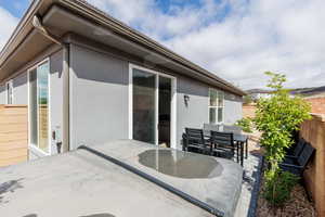 View of patio / terrace featuring outdoor dining space