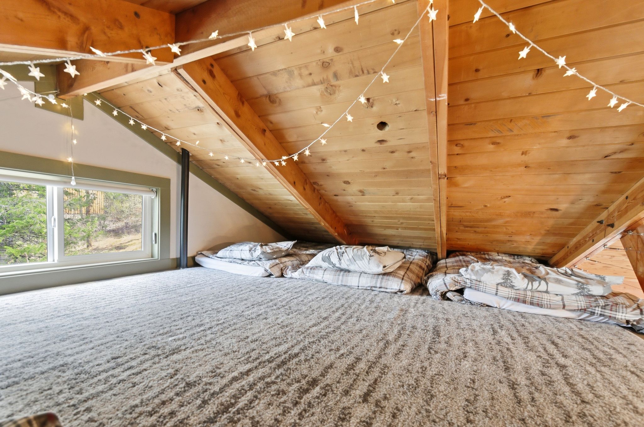 Loft sleeping area