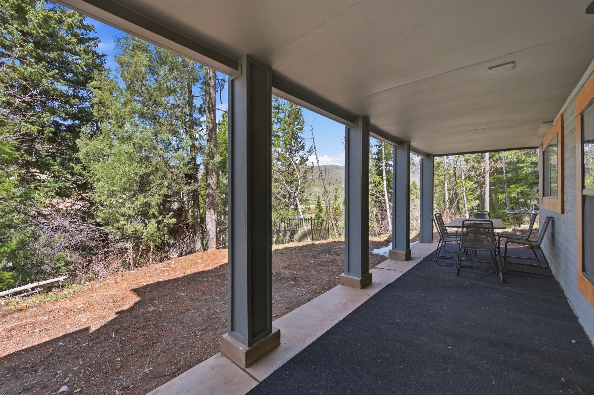 Covered porch