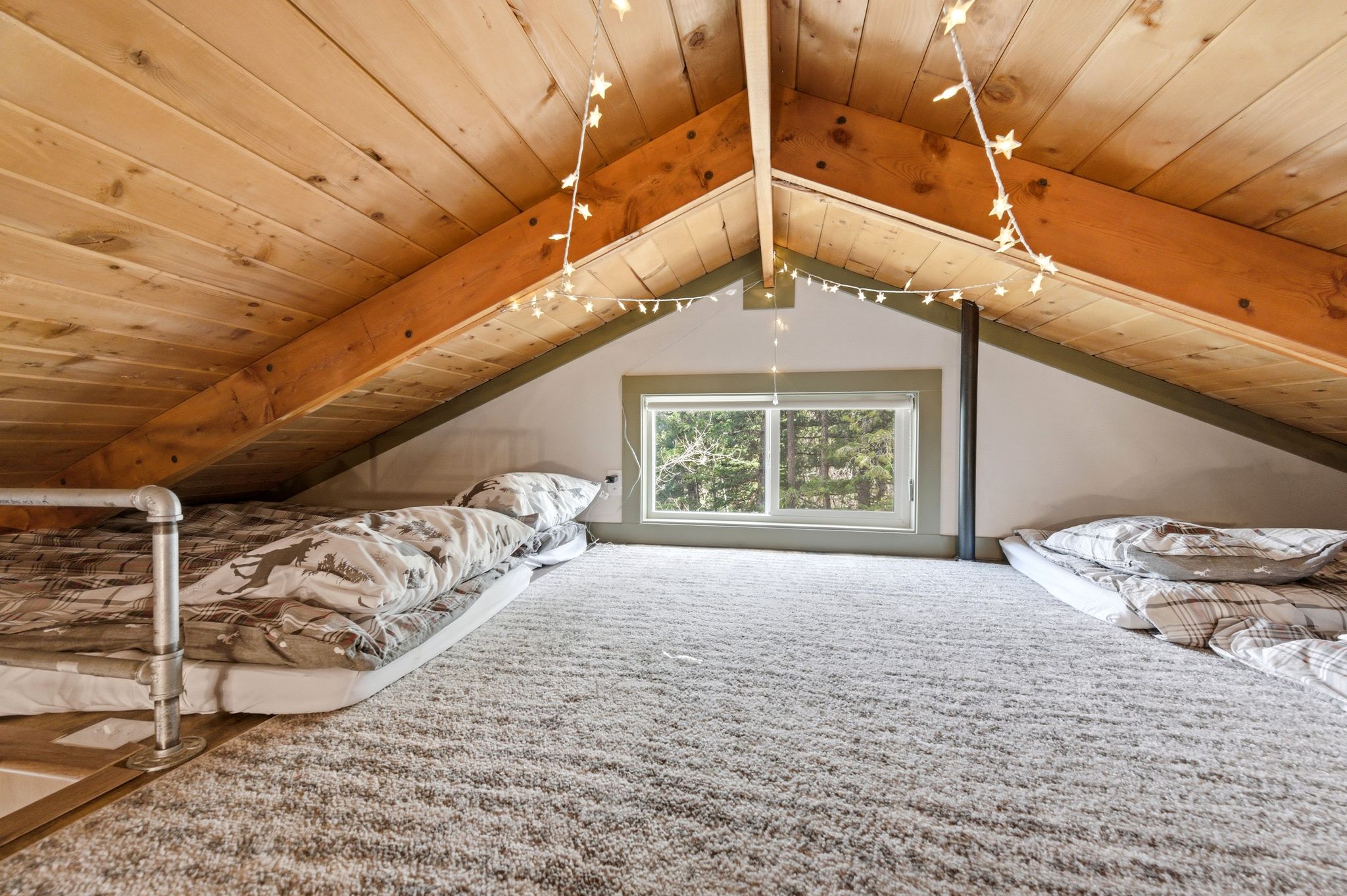 Loft sleeping area