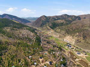 View of mountain background