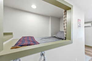 Downstairs sleeping nook