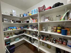 View of storage area