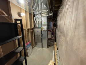 View of utility room