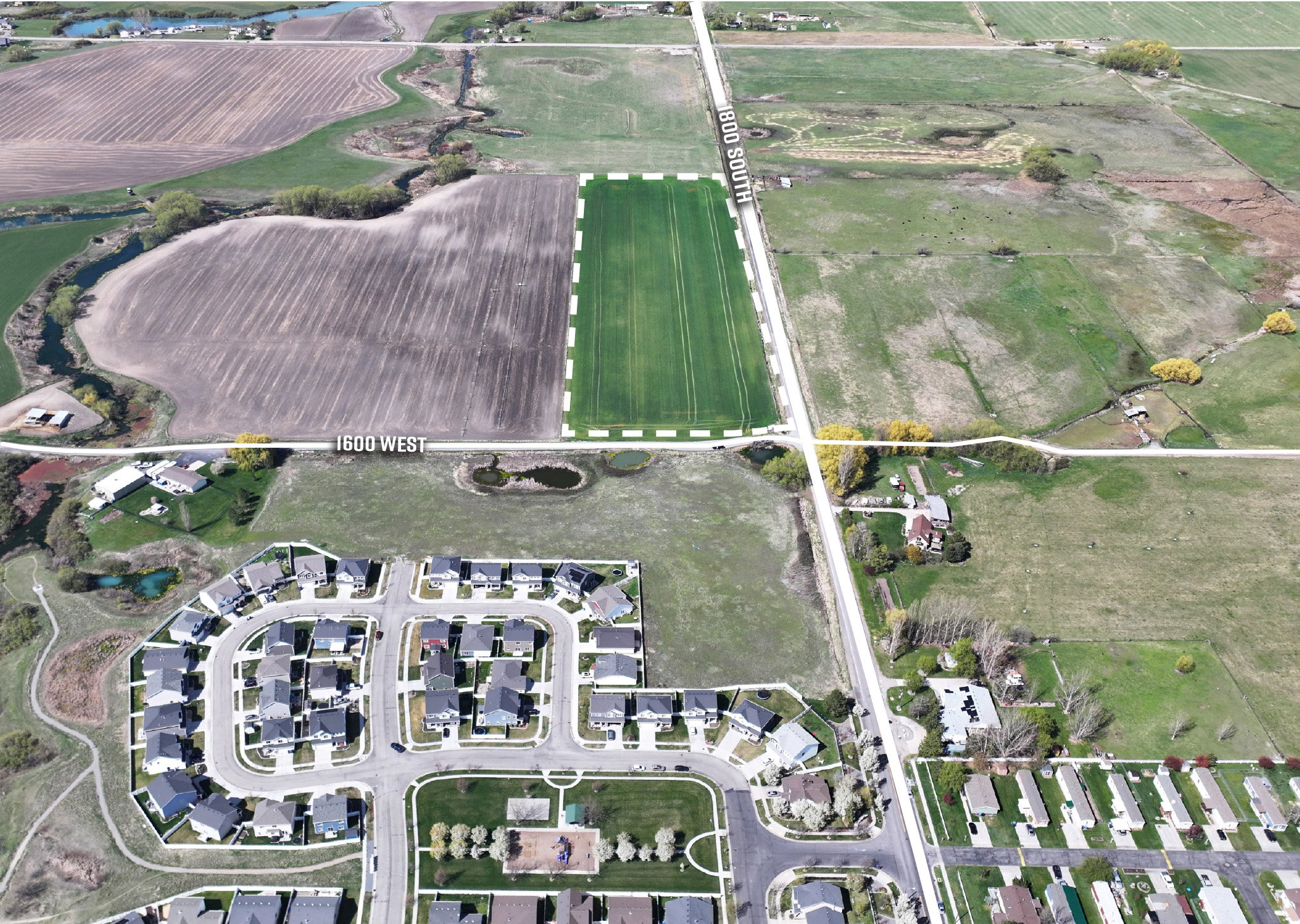 View of property location with abundant farmland and rural landscape