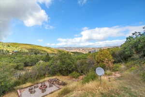 Mountain view from deck