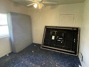 Main level bedroom next to the full bathroom