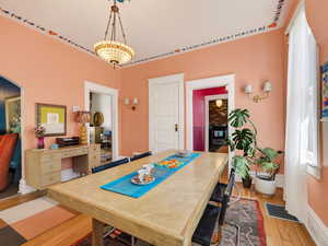 Custom painting throughout home