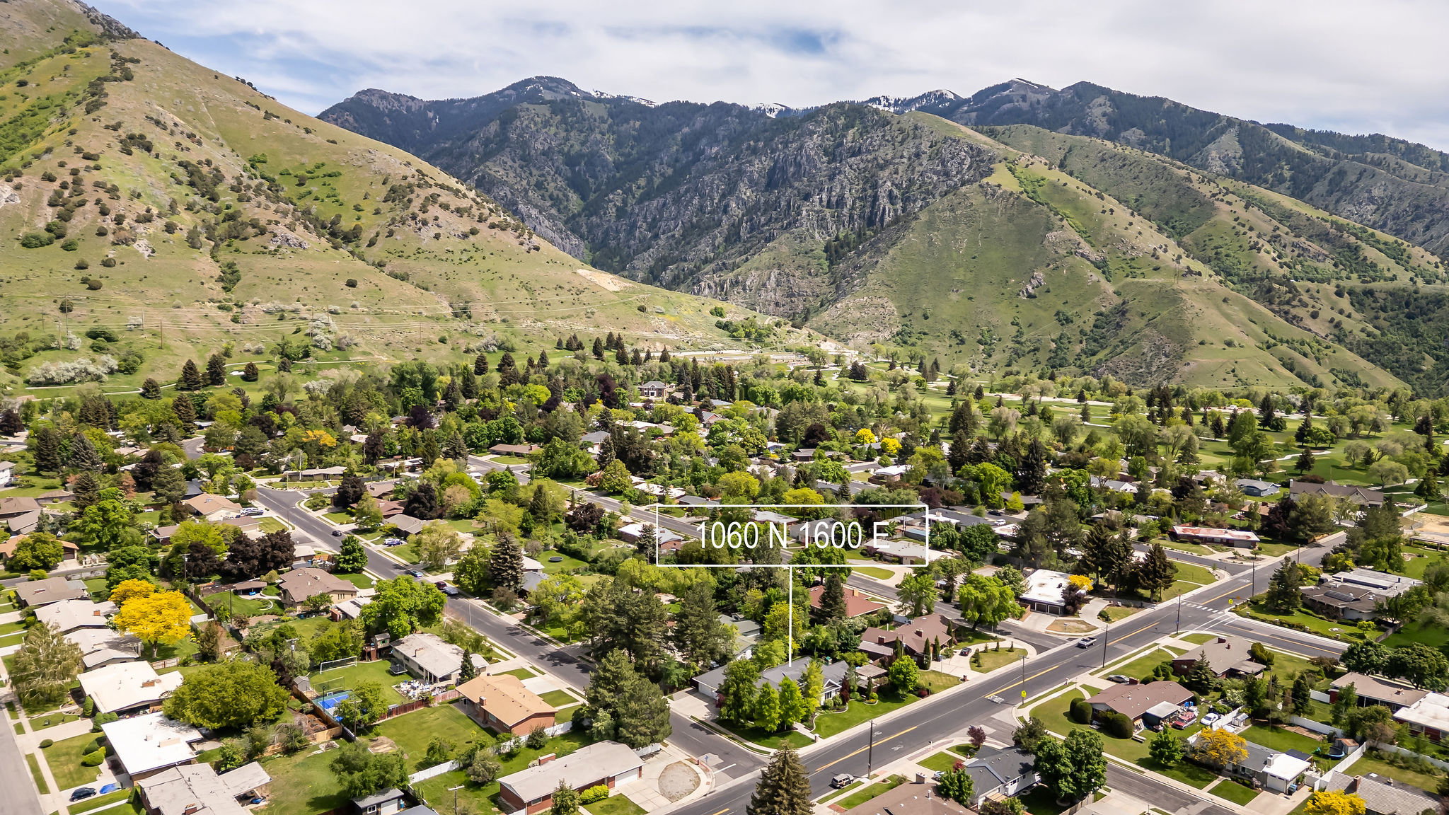 Near mouth of Logan Canyon