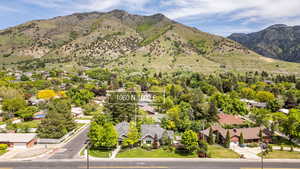 Mountain view with nearby area