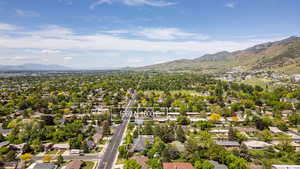 Mountain view with nearby area