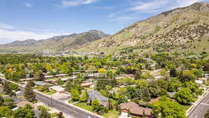 Mountain view with nearby area