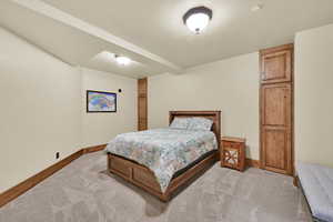 Room to be used as exercise room, storage, office.