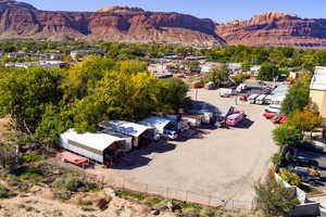 Aerial view of mountains