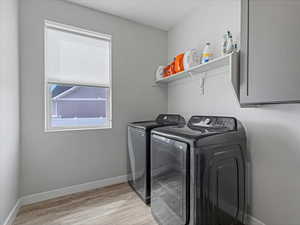 First floor laundry room.