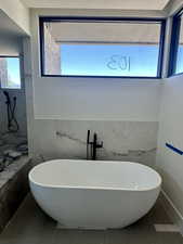 Primary bathroom tub