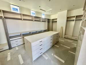 Primary bedroom closet