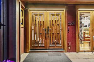 Entrance to property