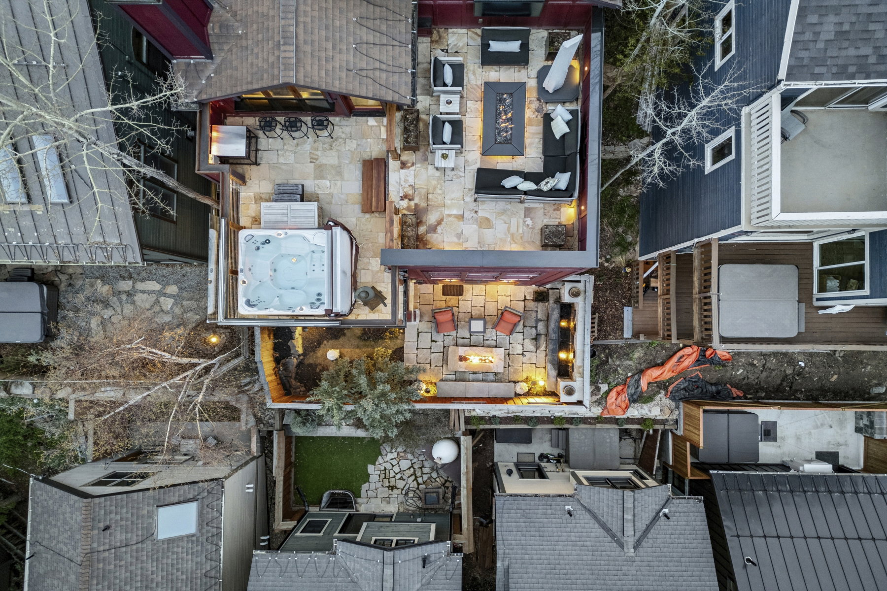 Drone / aerial view