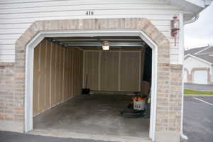 View of 1 Car Garage