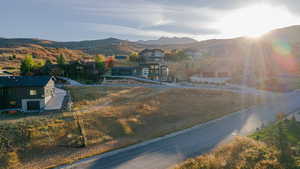 Bird's eye view of mountains