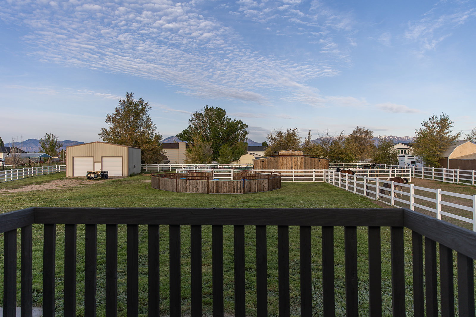 YARD VIEW FROM  BACK DECK