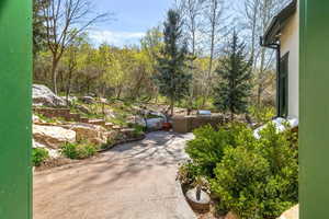 View of patio / terrace with exterior kitchen